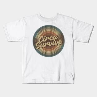 Circa Survive Vintage Vinyl Kids T-Shirt